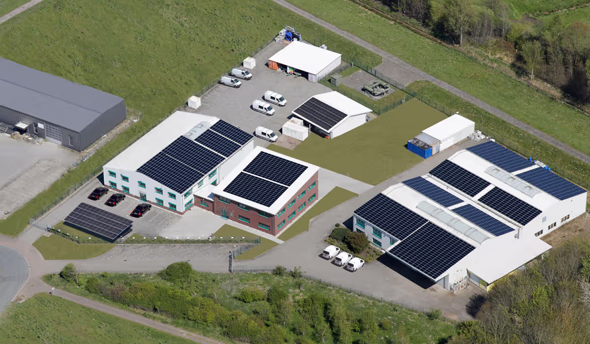 Server Cooling Systems Oldenburg Firmengebäude Luftbild 2025-v01
